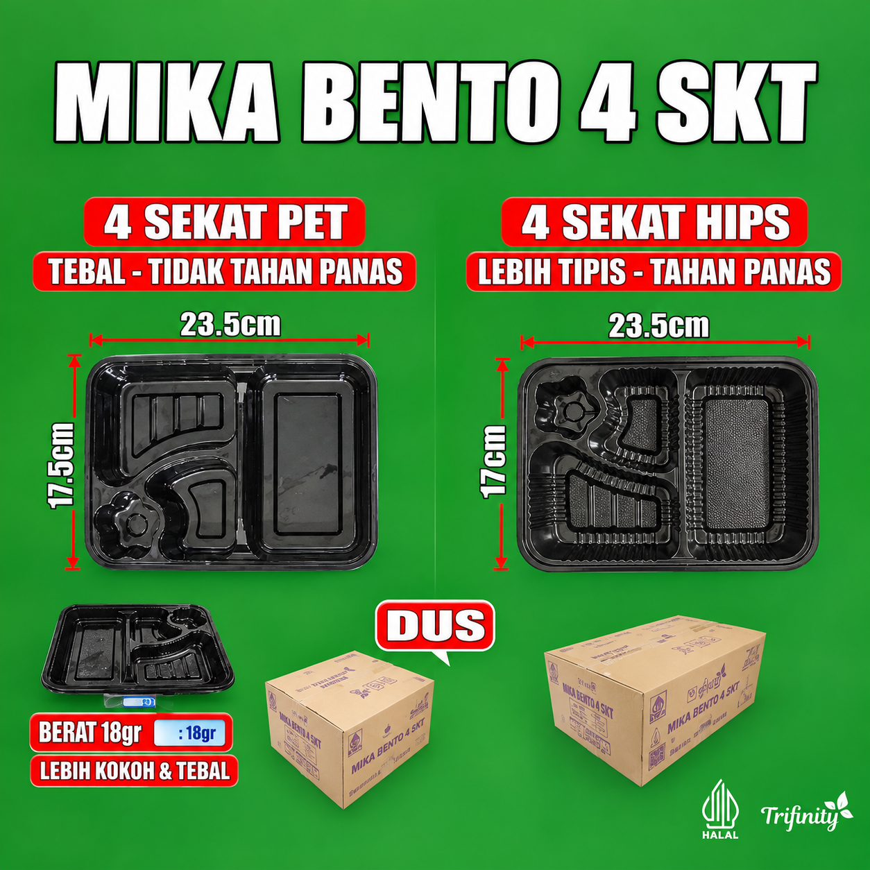 infografis mika bento 4 sekat